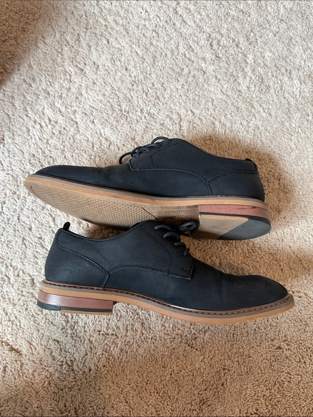Steve Madden  Men’s Black Suede  Oxfords size 7